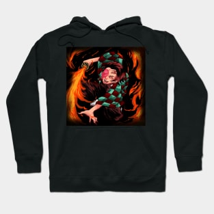 Tanjiro Kamado Demon Slayer Kimetsu No Yaiba Hoodie